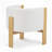 Wood Frame Dining Chair With Armrest