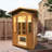 Outdoor Double Red Far Infrared Room With 1800w Power, 3 - Meter American Standard Power Cord, And Protection Leakage