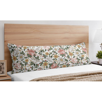 Vintage Floral Body Pillowcase