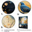 «Springtime Blue Bird Singing Blooms II», art mural oiseau-100439773-100439786