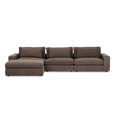 Natalina Modular Upholstered Reversible Chaise L-Sectional