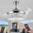 Keashia 42'' Ceiling Fan with LED Lights