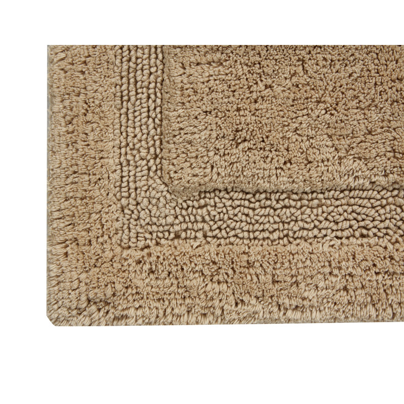 Tapis pour salle de bain Pullum, 36 po x 24 po, Beige