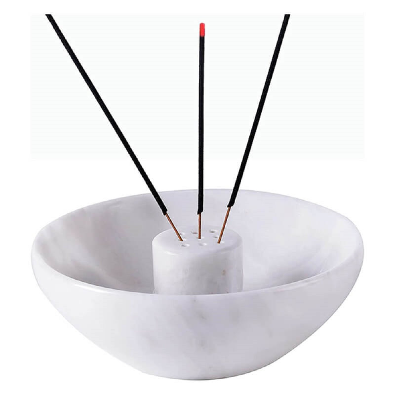 1 2'' H Marble Tabletop Dish