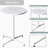 Dairon Round Outdoor Bistro Table-356115534-366276042