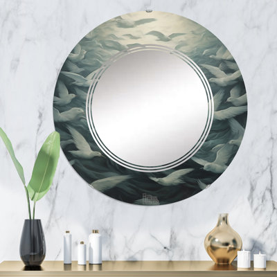 Wiet Circle Wall Mirror