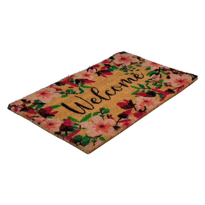 Paillasson "Welcome" 18 "x 30" Natural Coir