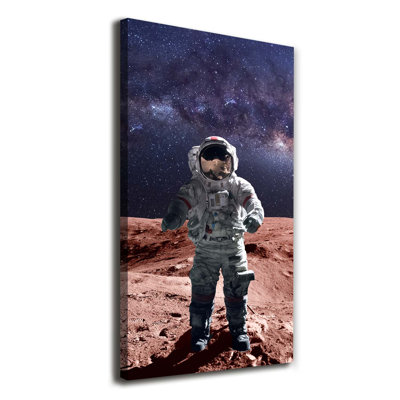 Astronaut - Wrapped Canvas Print