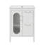 Meuble-lavabo 24 po avec lavabo, meuble-lavabo avec 2 tiroirs et porte, tablette réglable-924718958