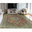 Tapis rouille finement vieilli Kaymarie