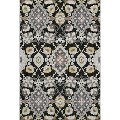 Premium Machine Washable Corum AMF1002 Oriental Rug