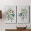 Spring Meadow Arrangement I - Toile tendue avec châssis de qualité supérieure - Prêt à être accroché
