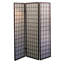 70" Tall Panel Screen / Room Divider, Japanese Style With Cherry Finish Folding Room Divider-114194061