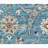 High-Quality Hand-Knotted Blue And Beige Area Rug-114989808