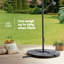 Effingham 7.5kg Plastic Free Standing Umbrella Base