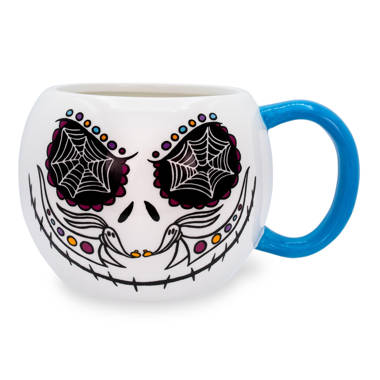 Silver Buffalo Disney The Nightmare Before Christmas Day Of The Dead  Tumbler Glasses