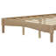 Nero Platform Bed with Gourd Headboard & Wooden Slats-641922021