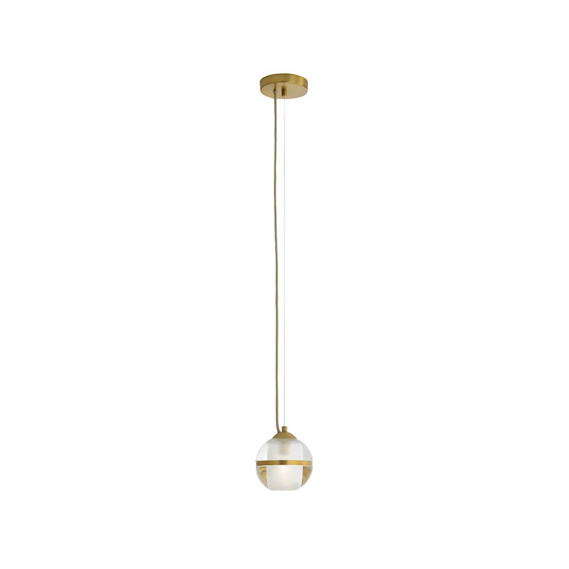 Noble Pendant, Antique Brass