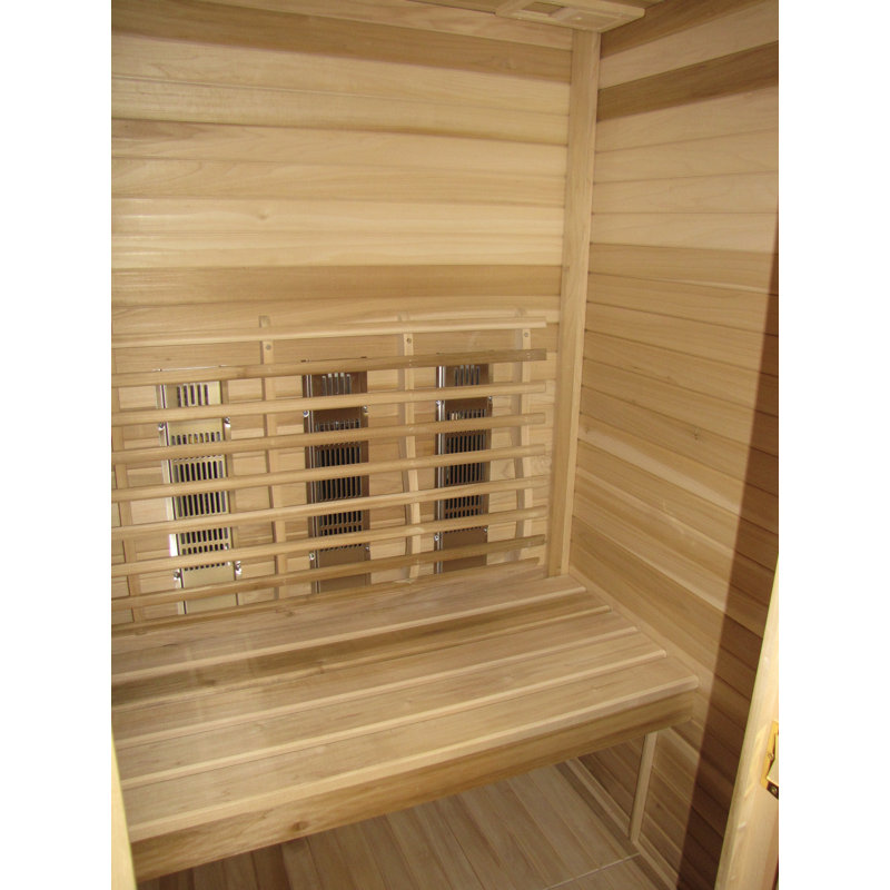 Sauna infrarouge FAR en céramique pour 2 personnes horizon Purity, H 79 po x l 60 po x p 48 po