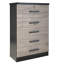 Chest With Large Drawers and Lock 31.5"W-1120122407