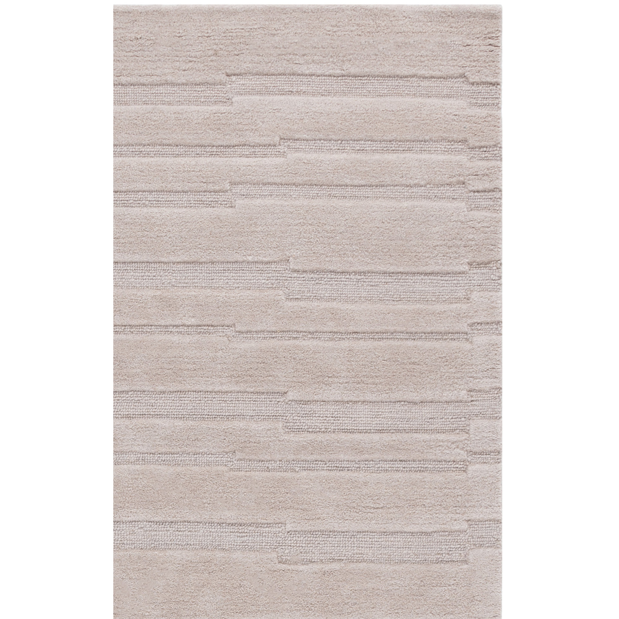 Elona Hand Tufted Beige Rug, Square 6'