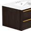 Magellan 36" Wall-Mount Vanity with Sintered Stone Top