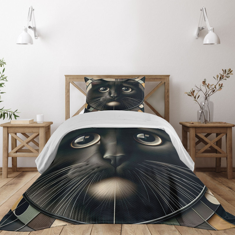 Polyester Coverlet, Twin Coverlet + 1 Standard Shams