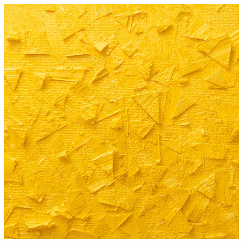 Tapisserie murale texturée abstraite jaune - texture, H 50 po x l 60 po avec 4 œillets