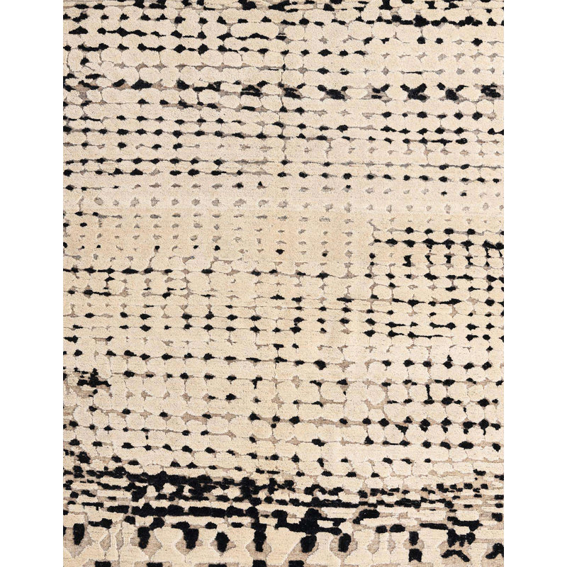 Tapis abstrait moderne 4387, Rectangle 2 pi x 4 pi