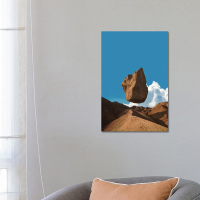 Floating Land 1 Piece Wrapped Canvas Wall Art
