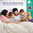 100% Cotton Sateen Sheet Set - Includes 1 Flat Sheet, 1 Fitted Sheet and 2 Pillowcases-126458563-126458561