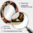 Porshae Multicolor Geometric Orange Shapes I - Geometric Large Mirror, Modern Decorative Wall Mirror, Printed Metal Art-334255365-334255366