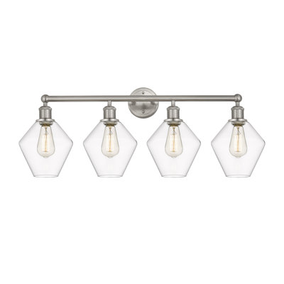 Éclairage de salle de bain à intensité variable 4 lumières Amylea