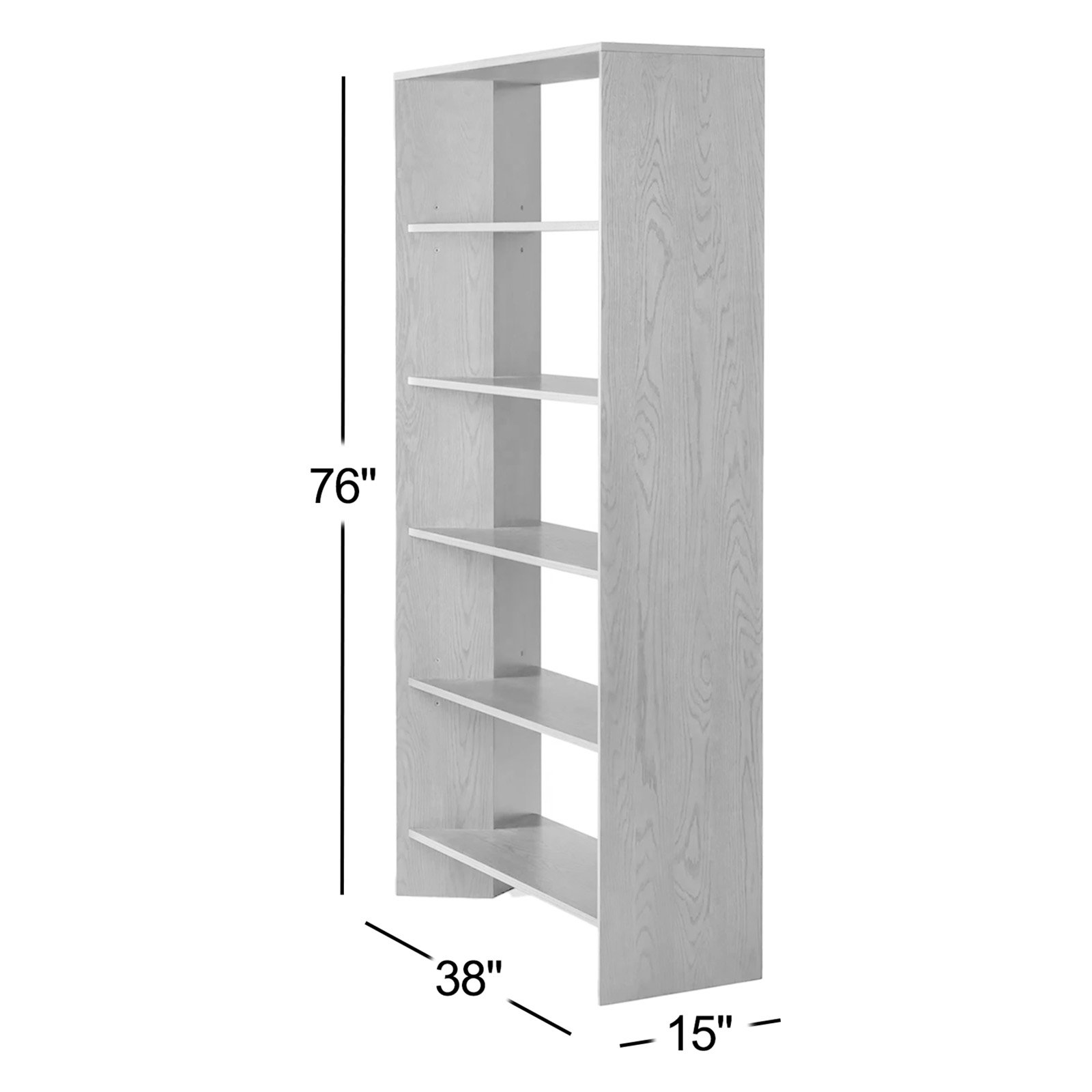 Iriye 38" Bookcase, Walnut