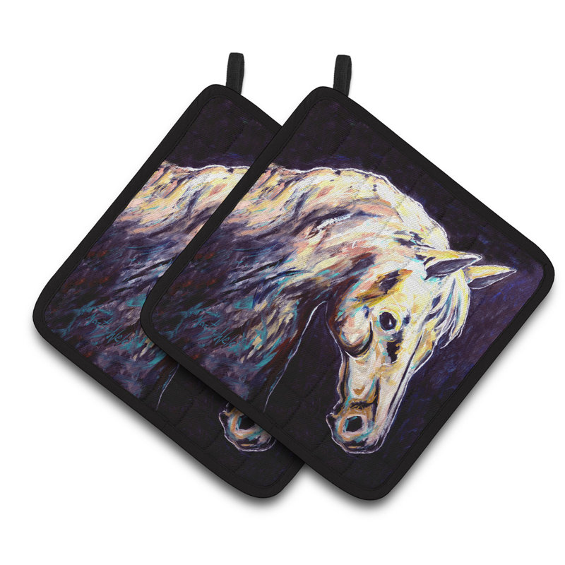Caroline's Treasures Cotton Potholder Set