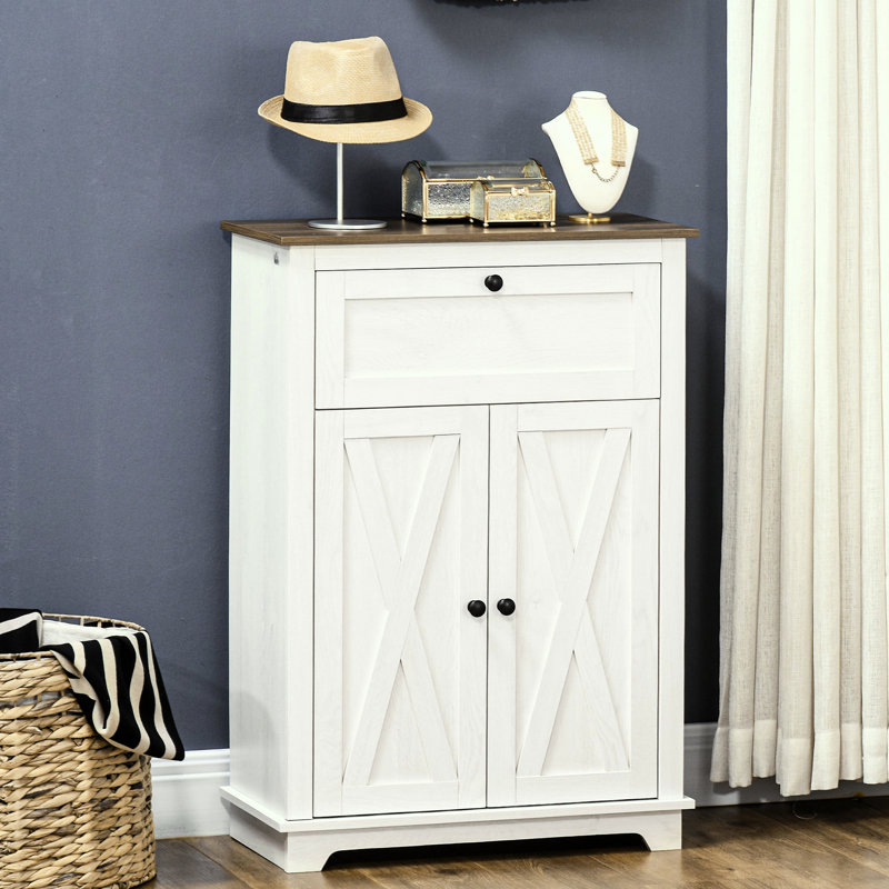 Armoire de rangement, armoire décorative de porte de grange de ferme, armoire de cuisine