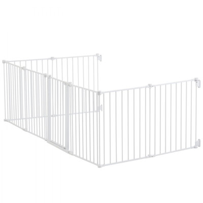 Barrière pour bébé pliable à 8 panneaux de 28 pouces de hauteur pour bébé Baby