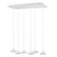 Luminaire suspendu en grappe 6 lumières-18784678