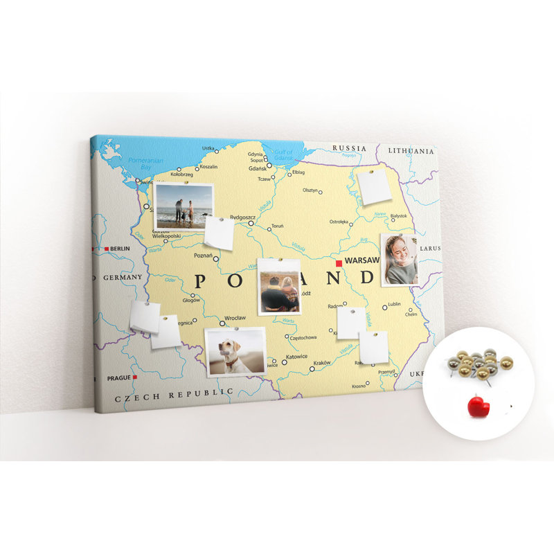 Blodwyn Cork Corkboard / Bulletin Board