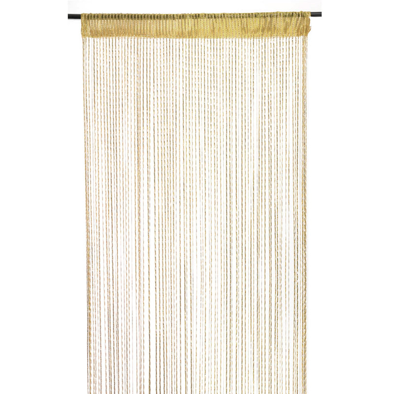Argonne Semi Sheer Curtain Single Panel, Champagne