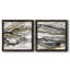 Marbré or I - ensemble de 2 peintures sur toile encadrées-457518298-457518275