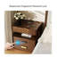 Modern Smart Lock Solid Wood Cedar Wood Three Draw Nightstand