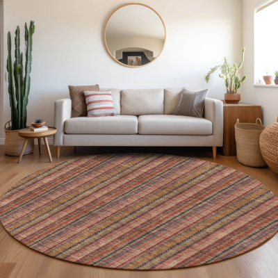 Premium Machine Washable Prisco Blush Rug