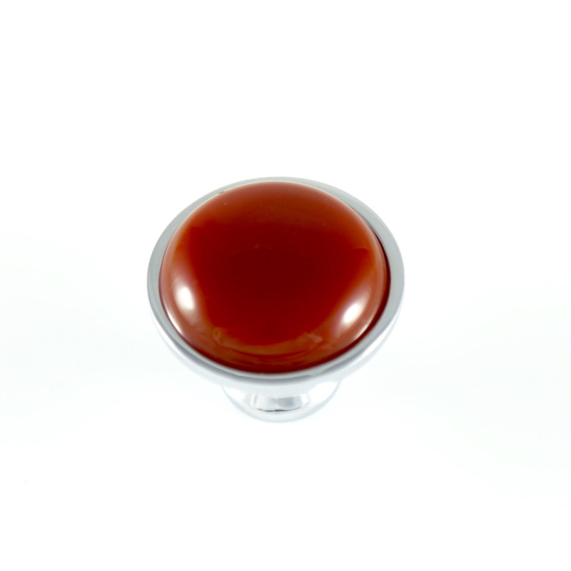 Mushroom Knob, Chrome