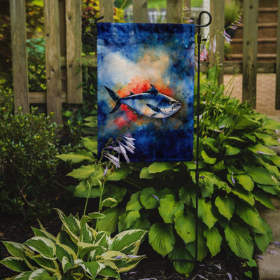 Drapeau de jardin double en polyester H 15,5 po x l 11,25 po