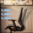 Ergonomic Mesh Office Chair – Adjustable Lumbar Support & Armrests, Tilt Function, Wide Comfort Seat, Swivel Sturdy Task Chair For Home Office