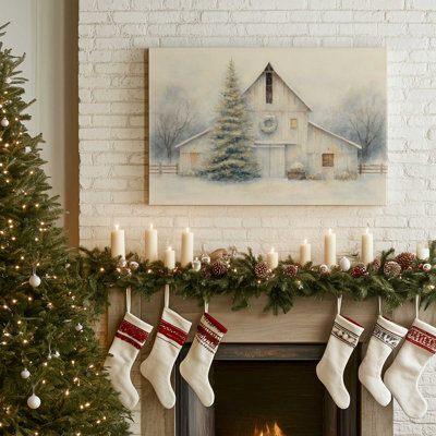 Impression sur toile Barnlight Noel
