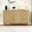 Buffet avec 3 tiroirs, tablettes et crochets-2072779771