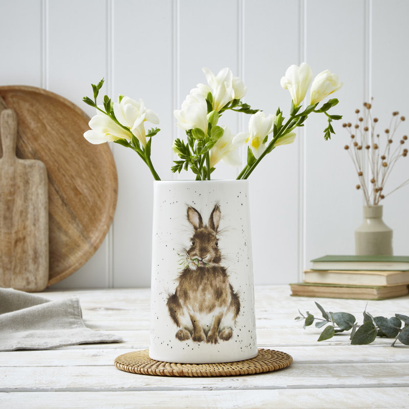 Classic Wrendale Designs  - Vase (Rabbit)