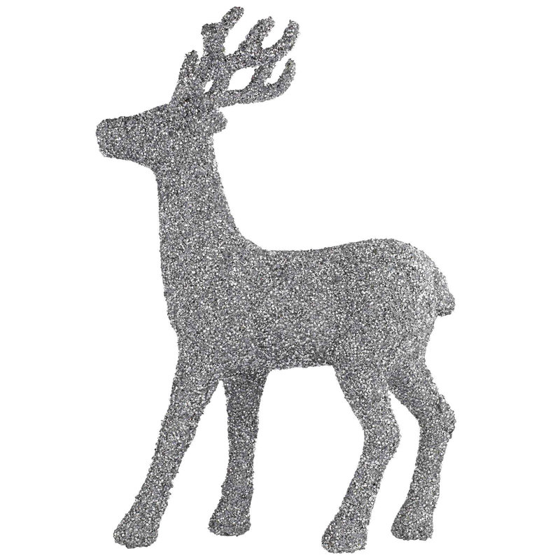 Statue lumineuse renne - , Argent argent